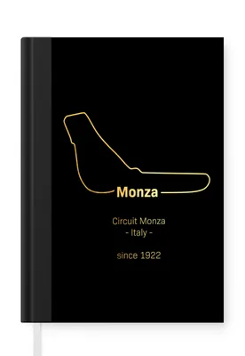 Obrázok produktu pre MuchoWow® Zápisník Denník Rozpočet A5 Monza - Formula 1 - Circuit