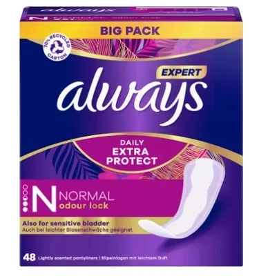 Produktbild von Always SE Daily Extra Protect Normal 48er