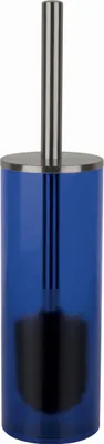 Immagine prodotto di Spirella Spazzola per WC Spazzola per WC di alta qualità "Nyo acrylic" con contenitore igienico Blu