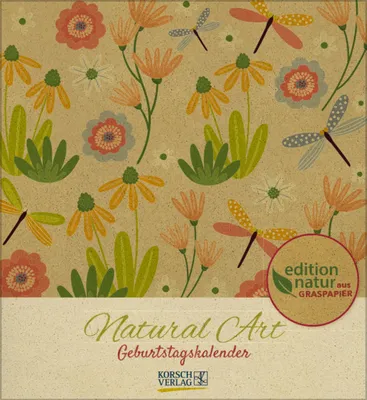 Produktbild von Geburtstagskalender Natural Art