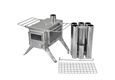 Produktbild von Winnerwell Holzofen Zeltofen Ofen - Nomad View - Medium