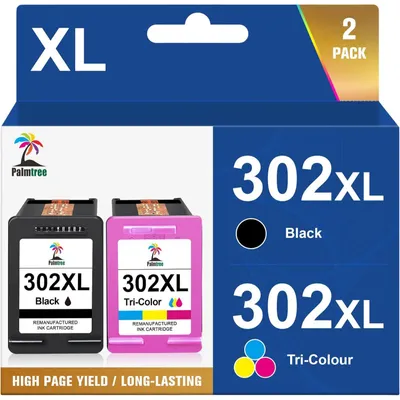 Image de Cartouches d'encre pour imprimantes HP DeskJet 3630, Envy 4520/25, OfficeJet 3830/31, lot de 2.