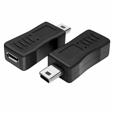 Produktbild von G15 USB Adapter Micro-USB Buchse auf Mini-USB Stecker – Lade- & Datenadapter für Handy, PDA, Navi, MP3