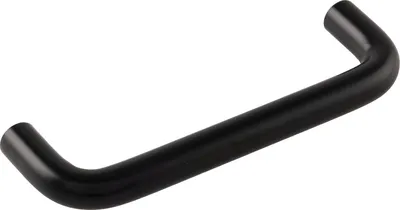 Produktbild von Griff Sulis ø 10 mm, LA 96 mm, Breite 106 mm, Stahl schwarz lackiert