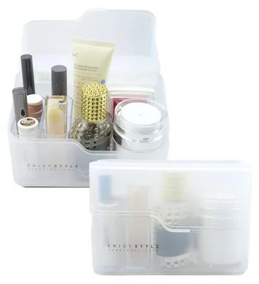 Produktbild von Solidchoice – Set aus 2 Kosmetikboxen aus Kunststoff