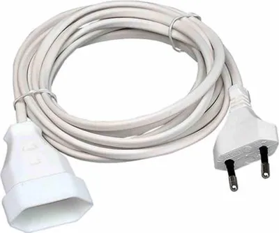 Produktbild von Kopp 146201097, 3 m, Drinnen, Typ F, Type C (CEE 7/16), Gerade, IP20