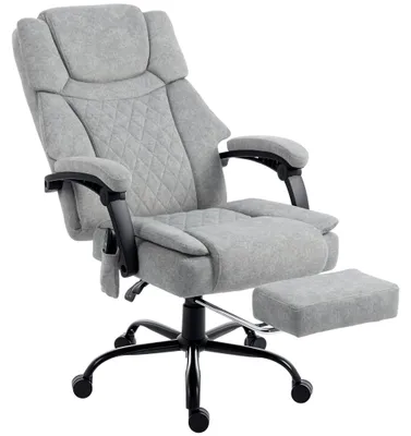 Obrázek produktu pro Ergonomická kancelářská židle s masáží a vyhříváním, polohování 135 stupňů