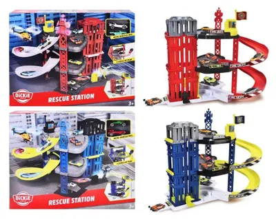 Produktbild von Dickie Toys Fire & Rescue Station, 2-sort.