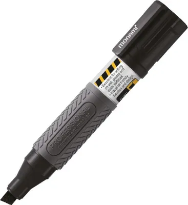 Immagine prodotto di Marcatore industriale Monami Professional Permanent Marker, 5-8 mm, nero