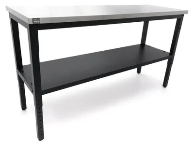 Produktbild von HBM Werkbank Edelstahl 182 cm