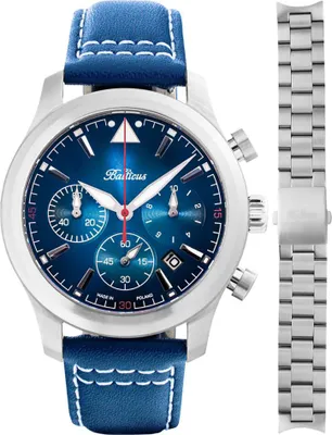 Image de Balticus BALFSQCHBLU-P montre bleue