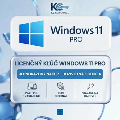 Obrázok produktu pre Microsoft Windows 11 Pro - plná verzia | trvalá licencia | doručenie e-mailom