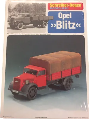 Obrázek produktu pro Schreiber archový model Opel Blitz