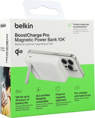 Obrázek produktu pro Belkin BoostCharge Pro, Bezdrátové nabíjení, 15 W, Bílá