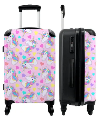 Productafbeelding van Kinderkoffer met Unicorn Motief - 67x43x25cm - Lichtgewicht