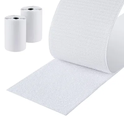 Zdjęcie produktu dla Samoprzylepny pasek z rzepem, wzmocniony, 1,5 m x 10 cm