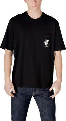 Produktbild von Armani Exchange Herren T-Shirt Schwarz 483580 : Größe - L Größe: L