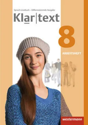 Produktbild von Klartext 8. Arbeitsheft. Differenzierende allgemeine Ausgabe