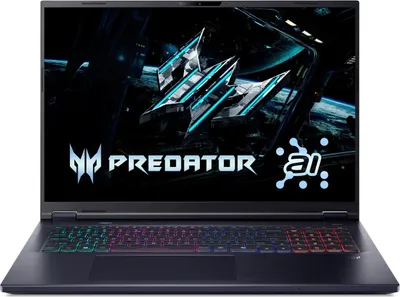 Zdjęcie produktu dla ACER Acer | Predator Helios Neo 18 AI PHN18-72-75PV | Abyssal Black | 18 " | IPS | WQXGA | 2560 x 1600 pixels | Intel Core U7 | 255HX | 32 GB | DDR5 | Solid-state drive capacity 1000 GB | NVIDIA GeForce RTX 5060 | GDDR7 | 8 GB | Windows 11 Home