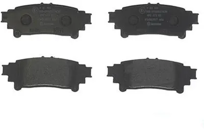 Produktbild von Bremsbelagsatz Scheibenbremse Verschleißwarnkontakt 15 mm BREMBO für LEXUS IS