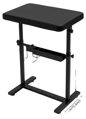 Produktbild von Armlehnenständer, Ergonomisches Design, Hohe Tragfähigkeit, schwarz