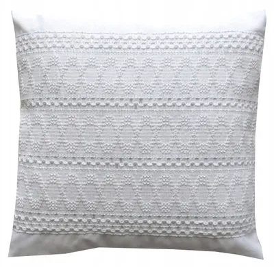 Produktbild von Jedeka Kissenhülle Boho 2205 Dekokissen 40x40 cm Weiß