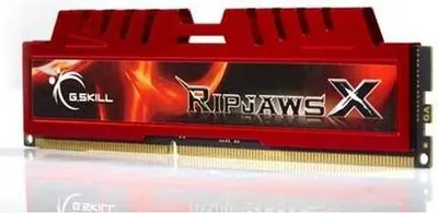 Produktbild von DIMM 8 GB DDR3-1600   (F3-12800CL10S-8GBXL, RipjawsX, Lite Retail)
