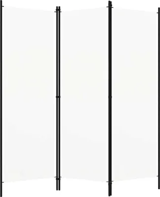 Obrázek produktu pro vidaXL 3dílná přepážka do místnosti bílá 150x180 cm