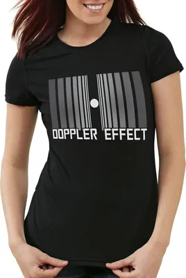 Produktbild von style3 Doppler Effect Damen T-Shirt, Farbe:Schwarz, Größe:M