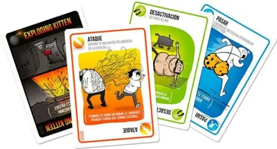 Produktbild von Explodierende Kätzchen - Kartenspiel (EKEK0001) CANAL TOYS Altersbereich: +7 Jahre