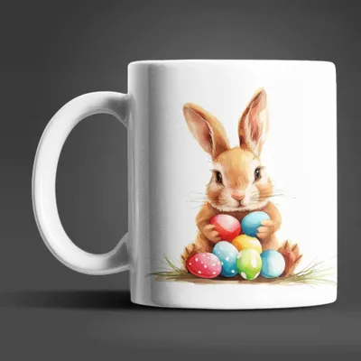 Produktbild von Osterhase Ostereier Ostern Bunny Kaffeetasse Teetasse Tasse Geschenkidee