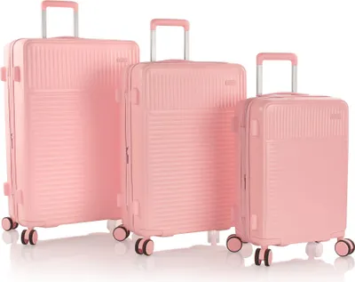 Produktbild von Heys Pastel 4 Rollen Kofferset 3-teilig mit Dehnfalte