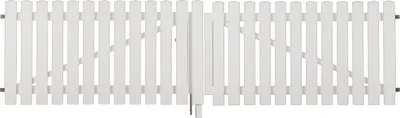 Produktbild von T&J LIGHTLINE Kunststoff Doppeltor weiß