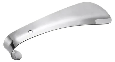 Imagen del producto de Cuchara para zapatos de acero inoxidable, ideal para facilitar el calzado