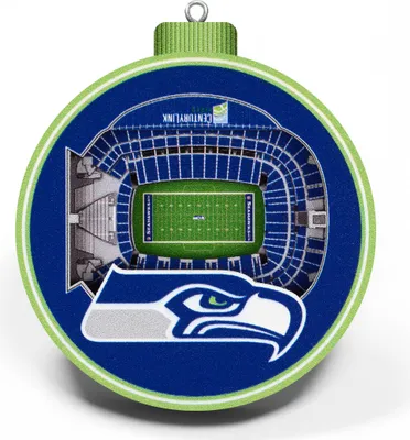 Produktbild von NFL Seattle Seahawks Baumschmuck 3-D Stadion Anhänger Ornament Weihnachtsbaum