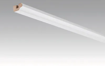 Produktbild von MeisterWerke MEISTER Deckenabschlussleiste 19/38 mm Weiß Hochglanz 4084 - 2380 mm