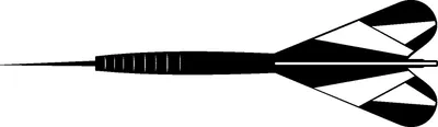 Produktbild von Dartpfeil, Dart, Dart-Pfeil, Dartspiel, KFZ-Aufkleber, Autoaufkleber