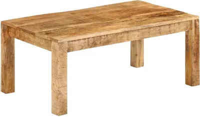 Produktbild von Couchtisch 100x55x40 cm Massivholz Mango
