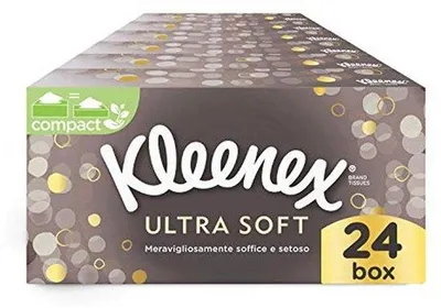 Produktbild von Famanu Papiertaschentücher Box, 24 Packungen mit 80 Taschentüchern
