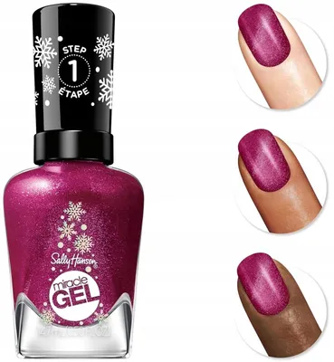 Zdjęcie produktu dla Lakier do paznokci Sally Hansen MIRACLE GEL HOLIDAY 9,17 ml