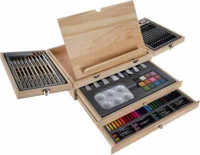 Image de Kit de peinture dans une valise 83 pcs. Maaleo 19179
