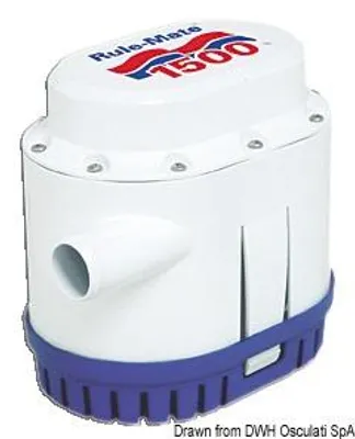 Produktbild von Rule Mate automatische Bilgenpumpe 97 l/min 12 V - Osculati 16.020.15