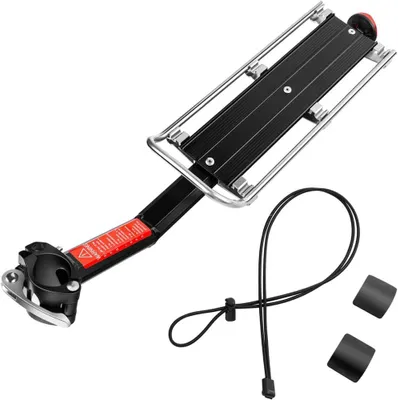 Productafbeelding van Bagagedrager zadelpen - Aluminium - Snelsluiting - Tot 22 kg