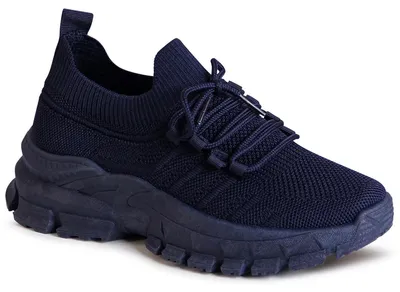 Produktbild von topschuhe24 3012 Damen Plateau Sneaker Glitzer Light Slipper, Farbe:Blau, Größe:38 EU