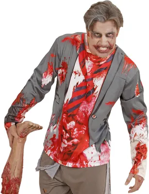 Immagine prodotto di Costume a maniche lunghe da zombie insanguinato XL