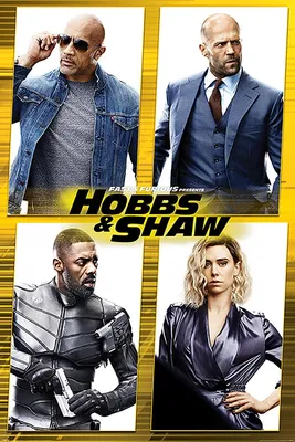 Productafbeelding van Fast & Furious: Hobbs & Shaw - 61x91,5 cm - Poster