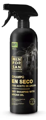 Produktbild von Menforsan Trockenshampoo Für Pferde Mit Arganöl 1l Durchsichtig Durchsichtig One Size
