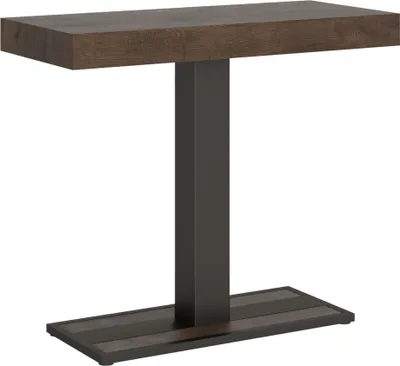 Zdjęcie produktu dla ITAMOBY - Konsola rozkładana 90x40/300 cm Capital Orzech rama w kolorze Antracytu