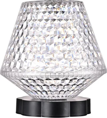 Produktbild von (Weinglas) Kristall-Tischlampe 16 Farben mit Touch-Control-Nachtlichtern, wiederaufladbar, romantische Datumsbeleuchtung, Dekoration für Weihnachten, Schlafzimmer, Wohnzimmer, Büro, Party, Abendessen, Dekoration, Geschenk
