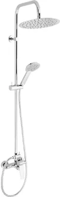 Obrázek produktu pro Novaservis Nobless Tina - Sprchový set s baterií, horní připojení sprchy, 250 mm, 1 proud, chrom SET041/38,0